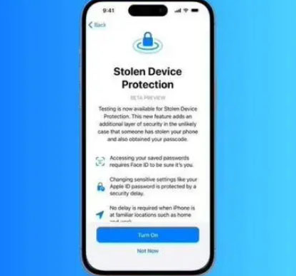厦门苹果授权维修店分享被盗设备保护功能开启方法 