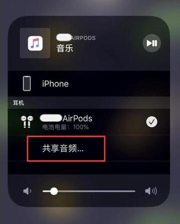 厦门苹果14音频维修点分享iPhone14音频共享设置方法 