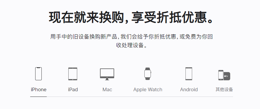 厦门苹果手机维修分享iPhone以旧换新的去处 