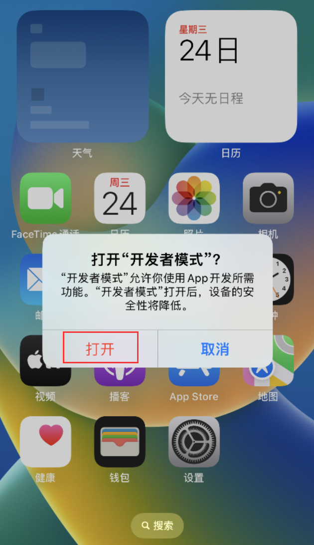 厦门苹果手机维修分享如何打开开发者模式 